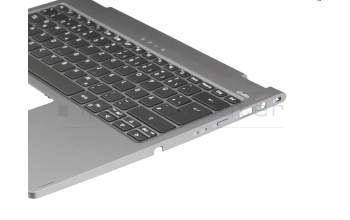 6B.A5PN1.027 Original Acer Tastatur inkl. Topcase DE (deutsch) schwarz/grau mit Backlight