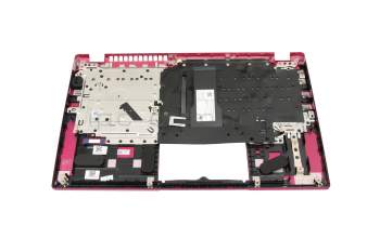 6B.ACSN2.014 Original Acer Tastatur inkl. Topcase DE (deutsch) schwarz/rot mit Backlight