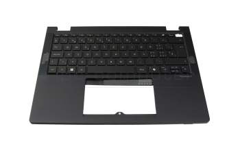 6B.B5MN2.015 Original Acer Tastatur inkl. Topcase CH (schweiz) schwarz/schwarz mit Backlight