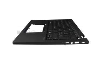 6B.B5MN2.015 Original Acer Tastatur inkl. Topcase CH (schweiz) schwarz/schwarz mit Backlight