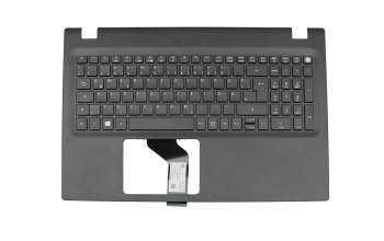 6B.EF7N7.010 Original Acer Tastatur inkl. Topcase DE (deutsch) schwarz/schwarz