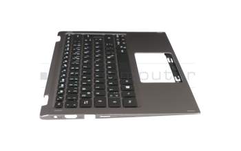 6B.GRMN8.005 Original Acer Tastatur inkl. Topcase DE (deutsch) schwarz/grau