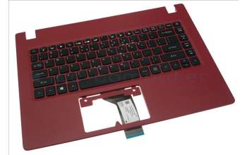 Acer 6B.GW7N7.028 COVER.UPPER.mit Tastatur US-INT.rot