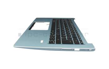 6B.HFEN1.008 Original Acer Tastatur inkl. Topcase DE (deutsch) schwarz/blau mit Backlight