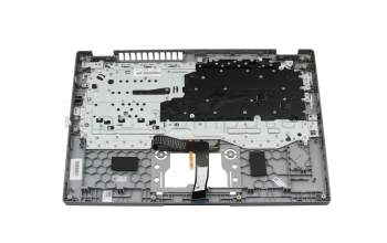 6B.KT4N8.020 Original Acer Tastatur inkl. Topcase DE (deutsch) silber/silber mit Backlight
