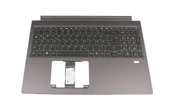 6B.Q55N2.012 Original Acer Tastatur inkl. Topcase DE (deutsch) schwarz/schwarz mit Backlight