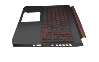 6B.Q5AN2.012 Original Acer Tastatur inkl. Topcase DE (deutsch) schwarz/schwarz/rot mit Backlight