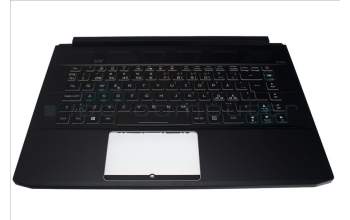 Acer 6B.Q6WN1.014 Tastatur beleuchtet skandinavisch (NORDIC) + Topcase schwarz 6B.Q6WN1.014 / 6BQ6WN1014 (Original)