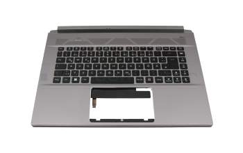 6B.QFQN2.014 Original Acer Tastatur inkl. Topcase DE (deutsch) schwarz/anthrazit mit Backlight