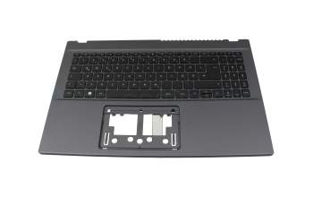 6B.QHTN7.011 Original Acer Tastatur inkl. Topcase DE (deutsch) schwarz/anthrazit mit Backlight