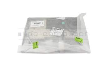 6BAUEN7019 Original Acer Tastatur inkl. Topcase CH (schweiz) schwarz/silber