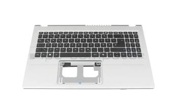 6BJ4GN2014 Original Acer Tastatur inkl. Topcase DE (deutsch) schwarz/silber