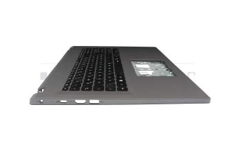 6BKDKN8020 Original Acer Tastatur inkl. Topcase DE (deutsch) schwarz/grau