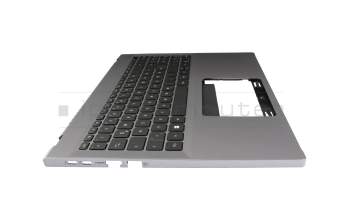 6BKFTN2014 Original Acer Tastatur inkl. Topcase DE (deutsch) schwarz/silber mit Backlight