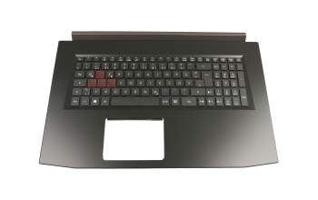 6BQ2MN2011 Original Acer Tastatur inkl. Topcase DE (deutsch) schwarz/schwarz mit Backlight (GeForce 1050)