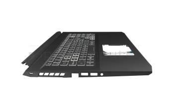 6BQCHN2015 Original Acer Tastatur inkl. Topcase CH (schweiz) schwarz/schwarz mit Backlight