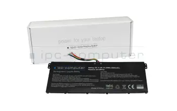 IPC-Computer Akku 11,4V (Typ AC14B18J) kompatibel zu Acer KT00303016 mit 41,04Wh