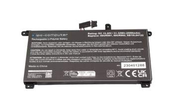 IPC-Computer Akku 31,32Wh kompatibel für Lenovo ThinkPad P52s (20LB/20LC)