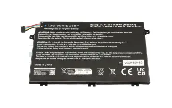 IPC-Computer Akku kompatibel zu Lenovo L17L3P51 mit 44Wh