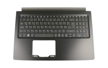 71NFJ1BO019 Original Compal Tastatur inkl. Topcase DE (deutsch) schwarz/schwarz