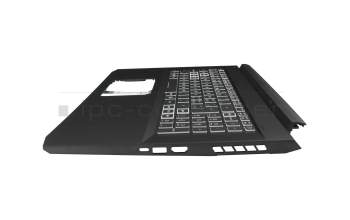 71NJV1BO083 Original Compal Tastatur inkl. Topcase CH (schweiz) schwarz/schwarz mit Backlight