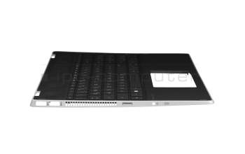8K2051 Original HP Tastatur inkl. Topcase DE (deutsch) schwarz/schwarz mit Backlight