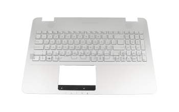 90NB05T1-R31UA0 Original Asus Tastatur inkl. Topcase UA (ukrainisch) silber/silber mit Backlight