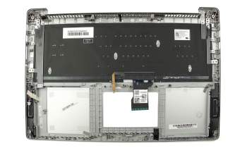90NB0AU1-R32GE0 Original Asus Tastatur inkl. Topcase DE (deutsch) silber/silber mit Backlight (für Modelle ohne HDD)