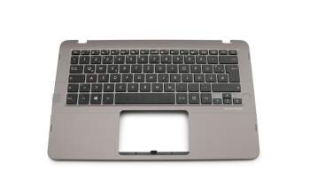 90NB0C02-R30GE0 Original Asus Tastatur inkl. Topcase DE (deutsch) schwarz/grau mit Backlight
