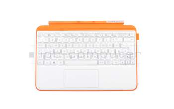 90NB0D01-R31GE0 Original Asus Tastatur inkl. Topcase DE (deutsch) weiß/orange