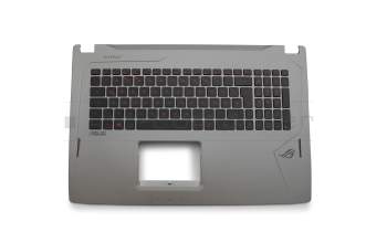 90NB0DQ3-R31GE1 Original Asus Tastatur inkl. Topcase DE (deutsch) schwarz/grau mit Backlight