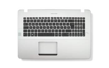 90NB0EY1-R35GE0 Original Asus Tastatur inkl. Topcase DE (deutsch) schwarz/silber mit Backlight