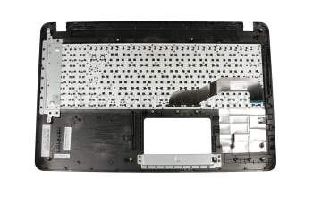 90NB0HG1-R31GE2 Original Asus Tastatur inkl. Topcase DE (deutsch) schwarz/silber für ODD-Schächte