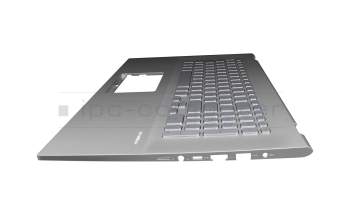 90NB0L61-R33GE0 Original Asus Tastatur inkl. Topcase DE (deutsch) silber/silber mit Backlight