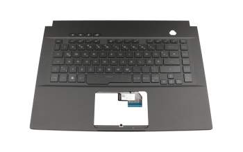 90NR02E1-R31GE0 Original Asus Tastatur inkl. Topcase DE (deutsch) schwarz/schwarz mit Backlight