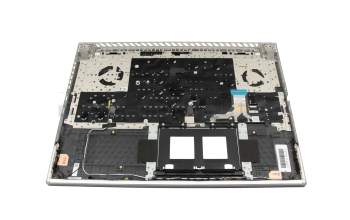 90NR0CG1-R31GE1 Original Asus Tastatur inkl. Topcase DE (deutsch) schwarz/schwarz/transparent/grau mit Backlight