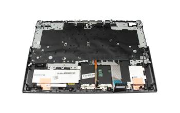 92.NKQBT.C01 Original Lenovo Tastatur inkl. Topcase US (englisch) grau/grau mit Backlight