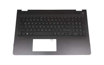 924522-041 Original HP Tastatur inkl. Topcase DE (deutsch) schwarz/schwarz