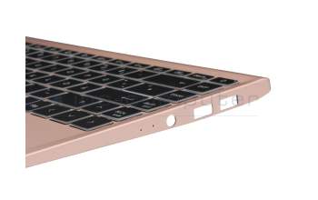 957-14D25E-C06 Original MSI Tastatur inkl. Topcase DE (deutsch) schwarz/rosé