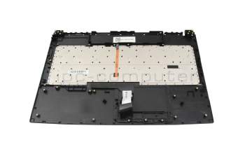 957-17E51E-C02 Original MSI Tastatur inkl. Topcase DE (deutsch) schwarz/schwarz mit Backlight
