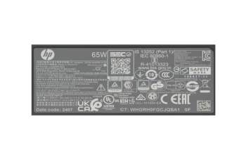 9AG46AV Original HP Netzteil 65,0 Watt eckige Bauform