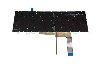 9Z.NK1BN.D1D Original MSI Tastatur DE (deutsch) schwarz mit Backlight (Backlight rot)