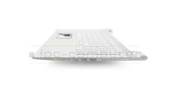 A000392850 Original Toshiba Tastatur inkl. Topcase DE (deutsch) weiß/weiß