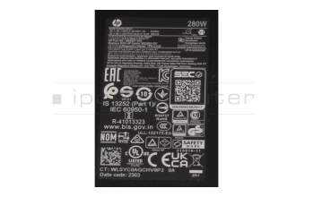 A280A01CP Original HP Netzteil 280,0 Watt flache Bauform