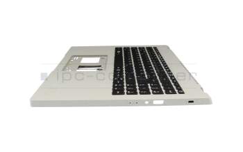 ACM16P6/6D0 Original Acer Tastatur inkl. Topcase DE (deutsch) schwarz/grau mit Backlight