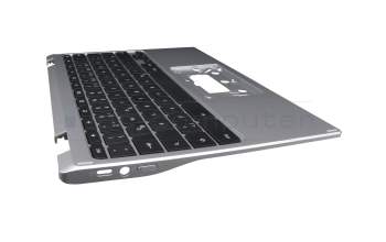 ACM19P1/6D0 Original Acer Tastatur inkl. Topcase DE (deutsch) schwarz/silber
