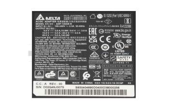 ADP-140AB B Delta Electronics USB-C GaN-Netzteil 140,0 Watt kantige Bauform