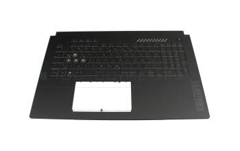 AENJSG00040 Original Quanta Tastatur inkl. Topcase DE (deutsch) grau/grau mit Backlight