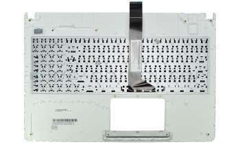 AEXJ5S01110 Original Asus Tastatur inkl. Topcase SF (schweiz-französisch) schwarz/weiß