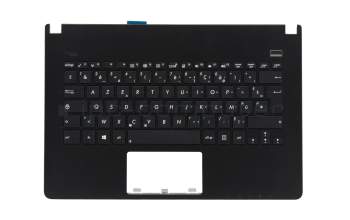AEXJ6F01010 Original Quanta Tastatur inkl. Topcase FR (französisch) schwarz/schwarz